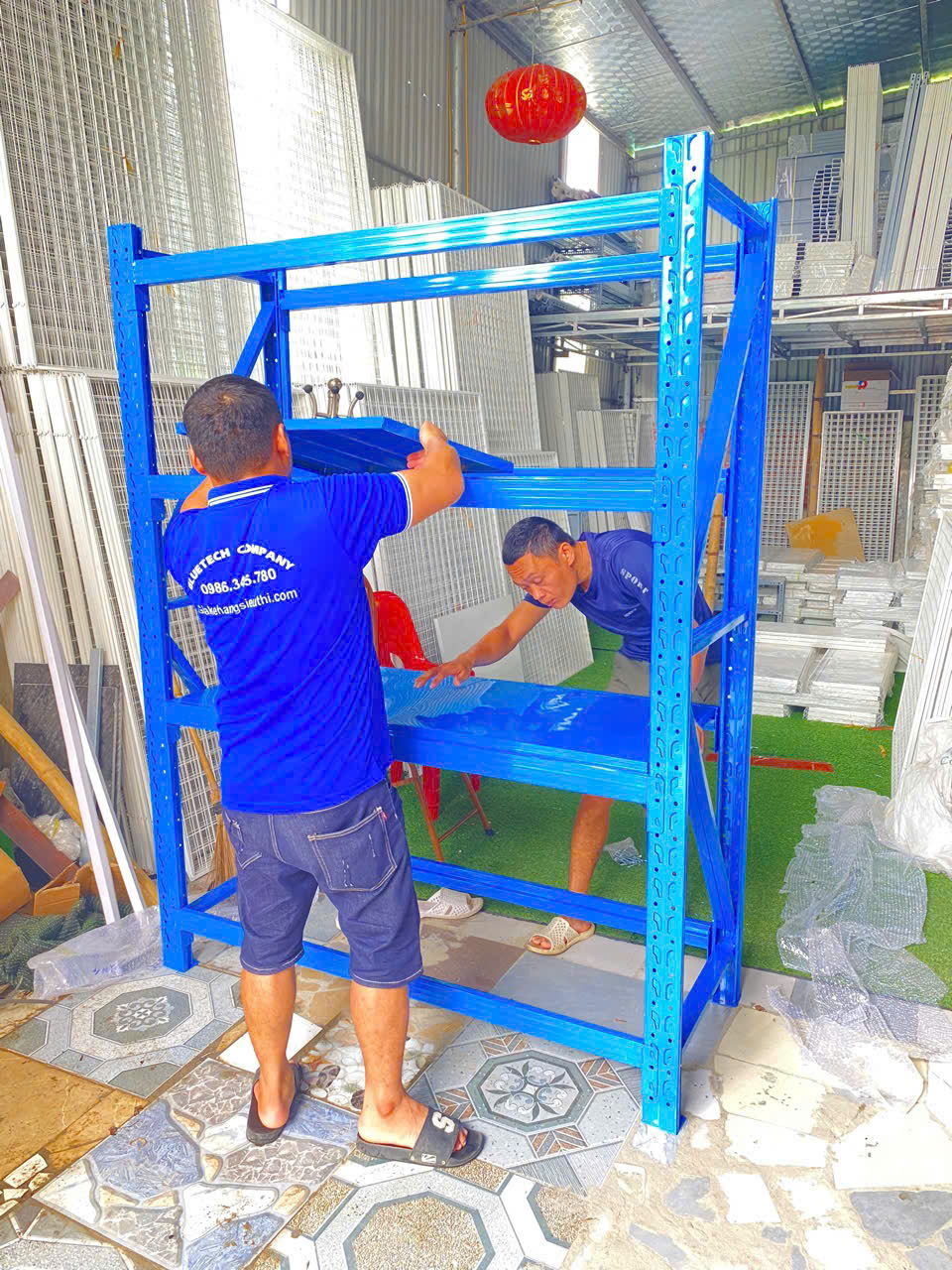 Giá kệ để hàng - Công Ty TNHH Setup Siêu Thị Bluetech